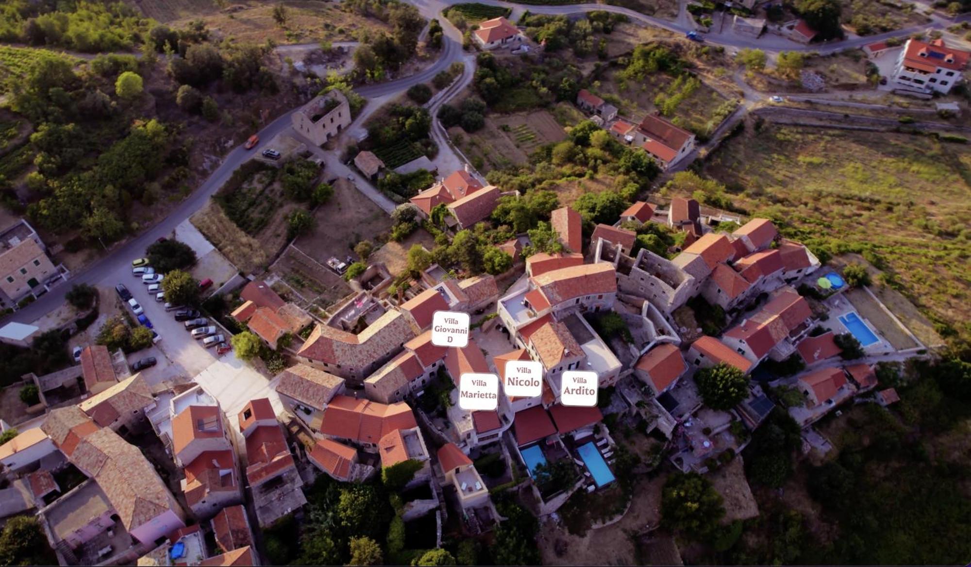 Dvor Pitve Villas Jelsa  Ngoại thất bức ảnh